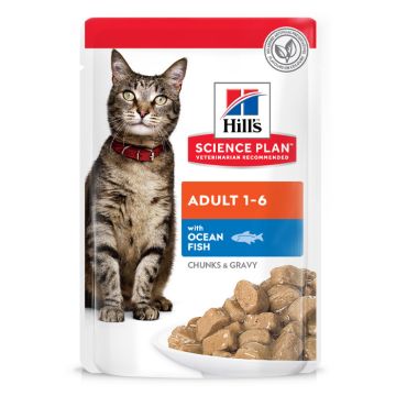 Hill's Science Plan Adult Με Ψάρια Ωκεανού 85G