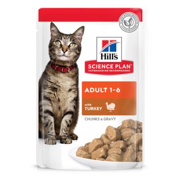 Hill's Science Plan Adult Με Γαλοπούλα 85G