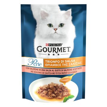 Gourmet Perle Θριαμβος Της Σάλτσας Με Σολομό 85G