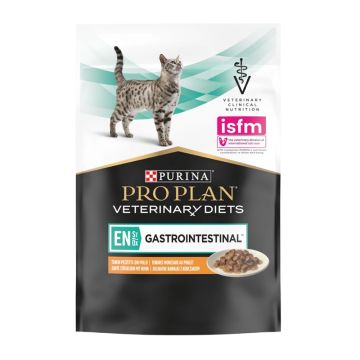 Purina Proplan Veterinary Diets ΕΝ Gastrointestinal Κοτόπουλο σε Σάλτσα 85G