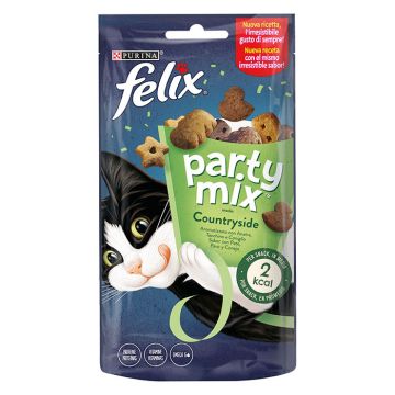 Felix Party Mix - Countryside Με Πάπια, Γαλοπούλα & Κουνέλι 60G