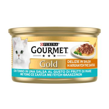 Gourmet Gold "Απόλαυση Της Σάλτσας" Με Τόνο 85G