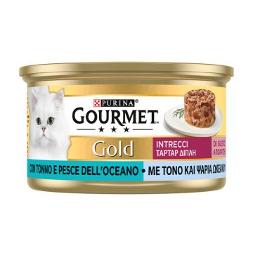 Gourmet Gold Ταρτάρ Με Τόνο & Ψάρια Ωκεανού 85G