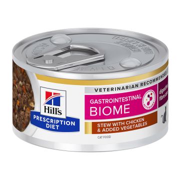 Hill's Prescription Diet Gibiome Stew Με Κοτόπουλο & Λαχανικά 82G