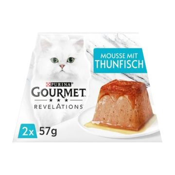 Gourmet Revelations Μους Με Τόνο 2x57G