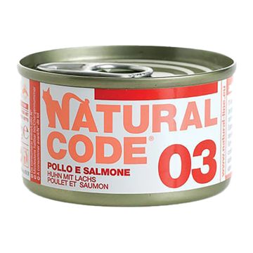 Natural Code Κοτόπουλο & Σολομός 85gr