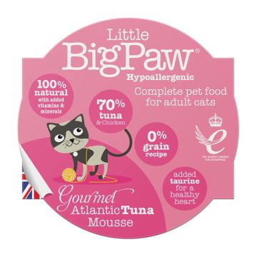 Little Big Paw Μους Με Τόνο 85g