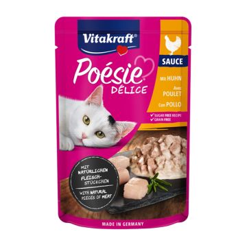Vitakraft Poesie Με Φιλέτο Κοτόπουλο 85g