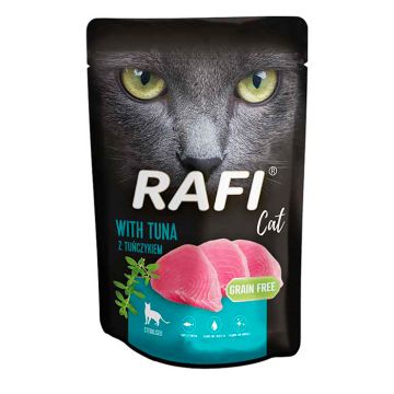 Rafi Φακελάκι Γάτας Πατέ Sterilised Με Τόνο 100G