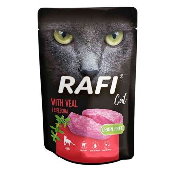 Rafi Φακελάκι Γάτας Πατέ Με Μοσχάρι 100G