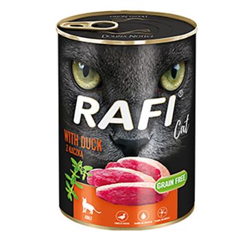 Rafi Κονσερβα Γάτας Πατέ Με Πάπια 400G