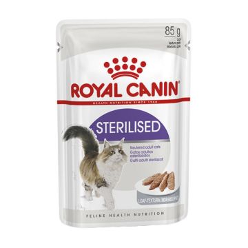 Royal Canin Cat Sterilised 85gr 3+1 Δώρο