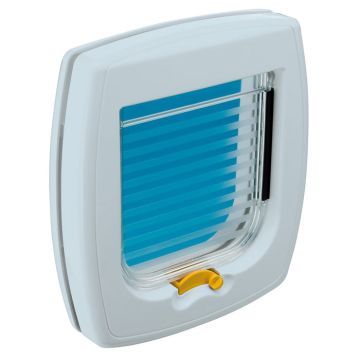 Ferplast Swing 1 Άσπρη Πλαστική Πόρτα 21.5Χ5Χ24cm
