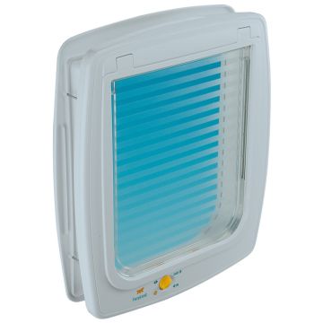Ferplast Swing 15T Άσπρη Πλαστική Πόρτα 41.2x9.6Χ48.2cm