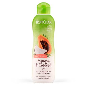 Tropiclean Papaya & Coconut Luxury 2In1 355ml