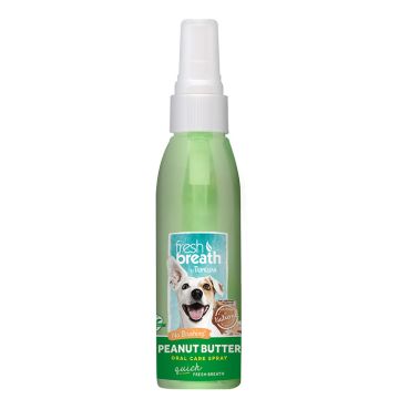 Tropiclean  Oral Care Spray Με Φυστικοβούτυρο 118ml