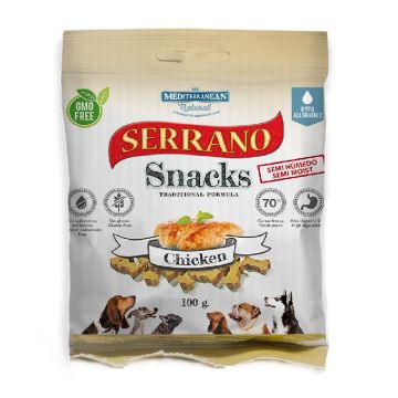 Serrano Λιχουδιές Με Κοτόπουλο 100G