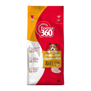 Forma 360 Adult Medium Κοτόπουλο & Ρύζι 12Kg
