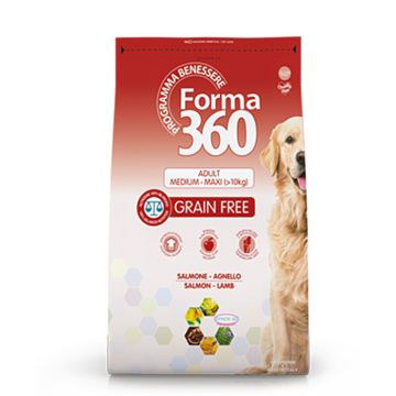 Forma 360 Adult Grain Free Με Σολομό & Αρνί 3Kg