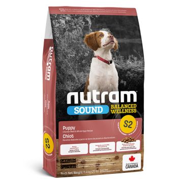 Nutram S2 Sound Balanced Wellness Puppy  Με Κοτόπουλο 11.4Kg
