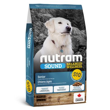 Nutram S10 Sound Balanced Wellness Senior Με Κοτόπουλο 11.4Kg