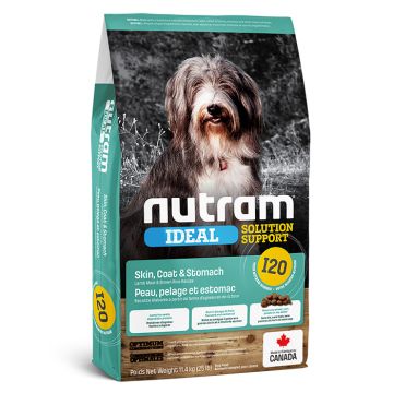 Nutram I20 Ideal Solution Support Skin. Coat & Stomach Με Αρνί 11.4Kg