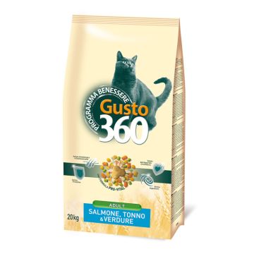 Gusto Με Σολομό, Τόνο & Λαχανικά 20Kg