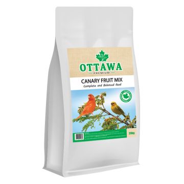 Ottawa Premium Τροφή Για Καναρίνια Με Φρούτα 20Kg