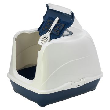 Moderna Flip Cat 50 Large Blue Berry Τουαλέτα Γάτας 50x39x37cm