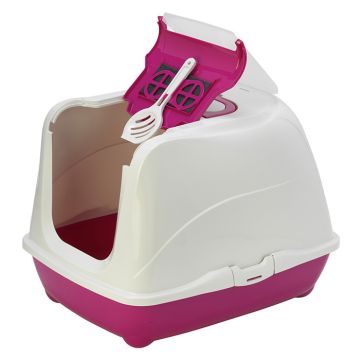 Moderna Flip Cat 57 Jumbo Hot Pink Τουαλέτα Γάτας 57.6x43.9x41cm