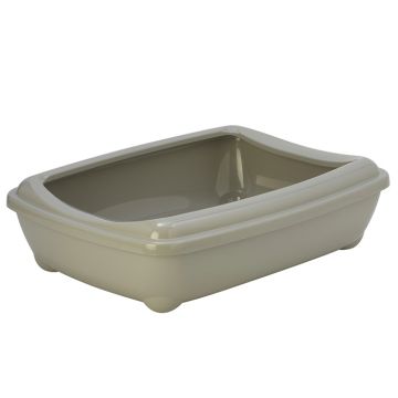 Moderna Arist-O-Tray+Rim Jumbo Warm Grey Λεκάνη Γάτας 57x43x15.3cm