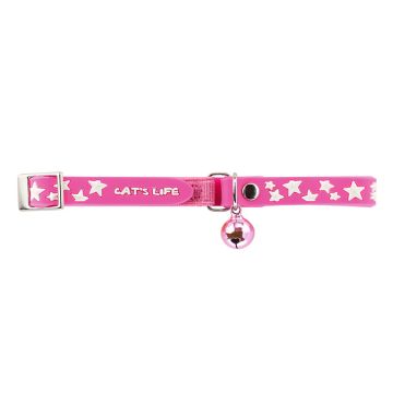 Hunter Περιλαίμιο Γάτας Charleston Rubber Ροζ 20-32cm