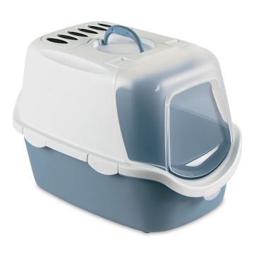 Stefanplast Τουαλέτα Γάτας Cathy Easy Clean Μπλε
