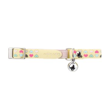 Hunter Περιλαίμιο Γάτας Siena Rubber Κίτρινο 20-32cm