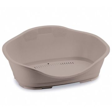 Stefanplast Sleeper 2 Κρεβάτι Πλαστικό Γκρι/Μπεζ 68.5x49x27.5cm
