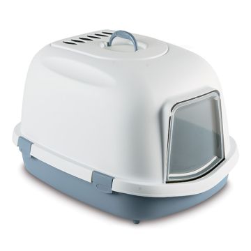 Stefanplast Τουαλέτα Γάτας Super Queen Μπλε 55x71x46.5cm