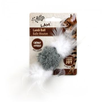 AFP Παιχνίδι Γάτας Lambswool Ball 5cm με Catnip
