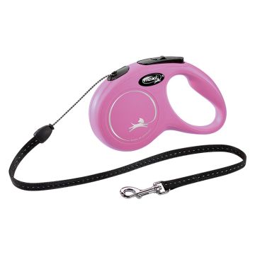 Flexi New Classic S Cord 5M Ροζ