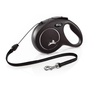 Flexi New Classic M Cord 8M Μαύρο
