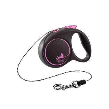 Flexi Black Design XS Cord Ροζ 3M