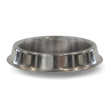 Pet Ανοξείδωτο Μπολ Με Μαύρο Πάτο 450ml