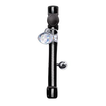 Hunter Περιλαίμιο Γάτας Safety Click Μαύρο-Ασημί 20-32cm