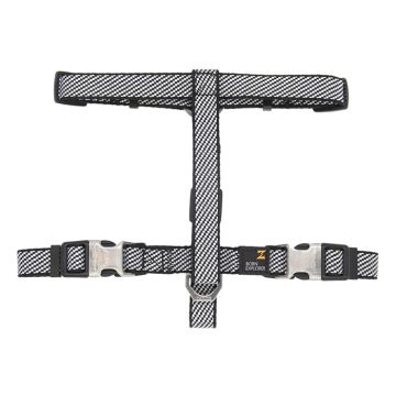 Zooland Σαμαράκι Mixer Lead Series L Άσπρο/Μαύρο 25mm x65-90cm