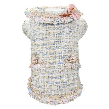 Arkika Μπουφάν Chanel Coat L Μπλε 36cm