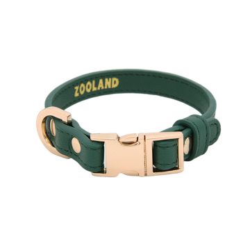 Zooland Περιλαίμιο Classic Pet M Πράσινο 2x23-38cm