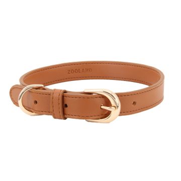Zooland Περιλαίμιο Classic Pet Καφέ M 2x23-38cm
