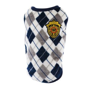 Pet Φούτερ Γιλέκο Καρό 4XL 55cm