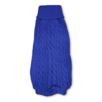 Pet Πουλόβερ Σκύλου Μπλε 3XL 37cm
