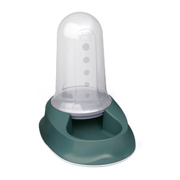 Stefanplast Αυτόματη Ταΐστρα-Ποτίστρα Chic Multiserv 2Lt Πράσινη 32x21x29cm