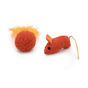 Pet Παιχνίδι Γάτας Ποντίκι 4cm με Μπάλα 5.5cm